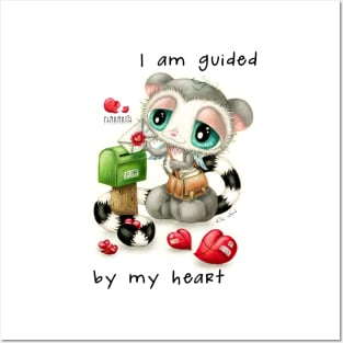 I am guided by my heart Posters and Art